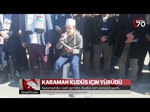 Kudüs yürüyüşü   Karaman