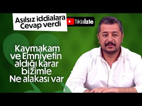 Yunus Çelik’ten Talha Üzer’in İddialarına Sert Yanıt: