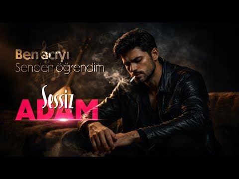 SESSİZ ADAM.. | Ben Acıyı Senden Öğrendim. #arabesk #KaranlıkArabesk #müzik