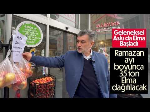 Askıda Elma Projesi Bu Yıl da Devam Ediyor