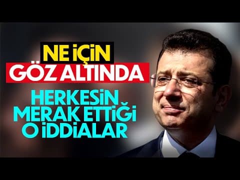 Ekrem İmamoğlu ne için Göz altında. Herkesin Merak ettiği işte O iddialar.